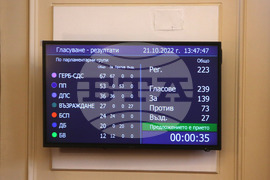 Парламент - заседание - избор на председател - Вежди Рашидов