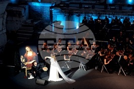 Пловдив - Античен театър - „Тоска" - Соня Йончева