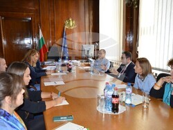 Снимка: Министерство на иновациите и растежа - Александър Пулев работна среща