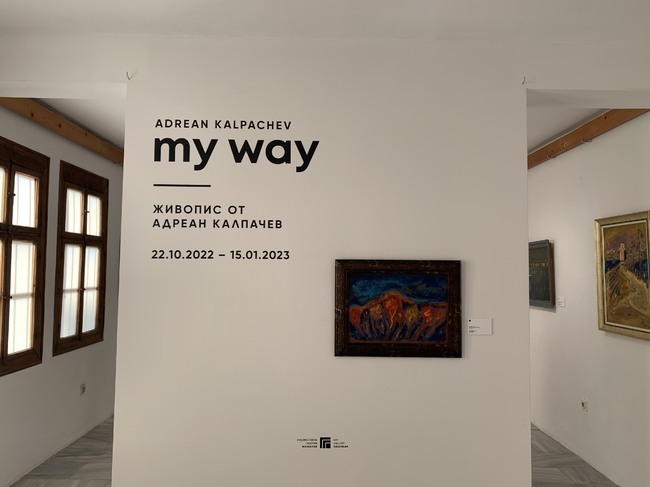 Изложбата My Way на художника Адреан Калпачев може да бъде разгледана в къща музей "Дечко Узунов" в Казанлък