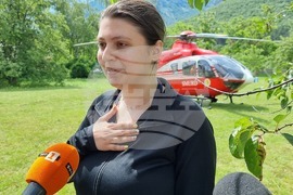 Враца - прехвърляне на пострадали с хеликоптер