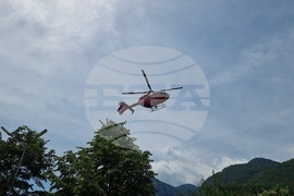 Враца - прехвърляне на пострадали с хеликоптер