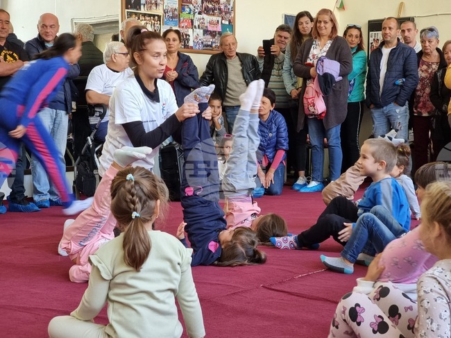 Ямбол - акробатика - нов спортен клуб - откриване