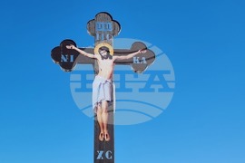 Село Калипетрово - кръст