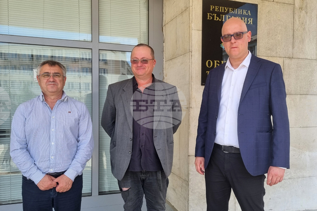 Търговище - синдикални лидери - КНСБ - кампания