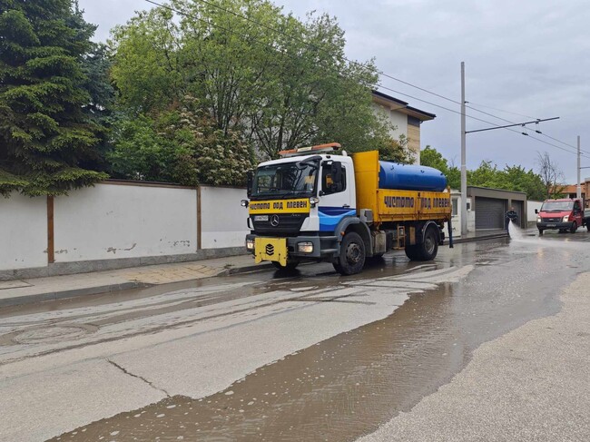 Община Плевен: График за миене на улици в Плевен за 06 юни