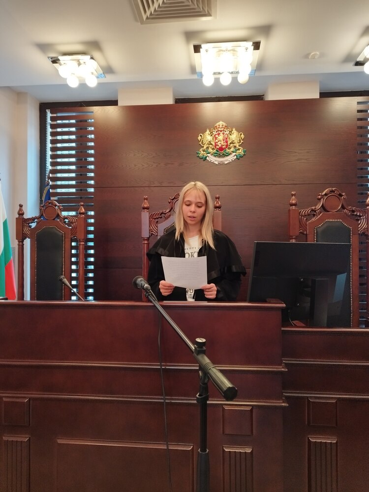 „Човекът под тогата“ в Административен съд-Видин