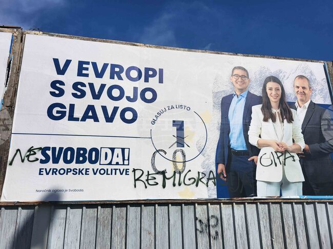 Словения - евроизбори - кампания