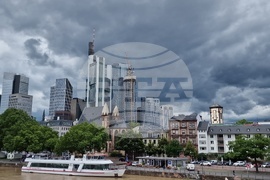 Германия - Франкфурт - изглед - евроизбори - ежедневие