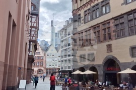 Германия - Франкфурт - изглед - евроизбори - ежедневие