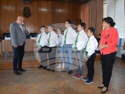 Кметът на Видин връчи символичния ключ на града на победителите в ученическо състезание