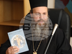 Снимка: Югозападен университет „Неофит Рилски“ – Благоевград - Негово Високопреосвещенство Неврокопският митрополит Серафим проведе среща-разговор със студенти в ЮЗУ „Неофит Рилски“