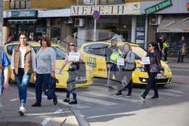 Благоевград - медици - протест