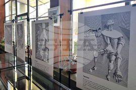 Разград - библиотека - изложба - Даниел Мроз - Станислав Лем