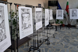 Разград - библиотека - изложба - Даниел Мроз - Станислав Лем