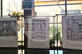 Разград - библиотека - изложба - Даниел Мроз - Станислав Лем