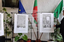 Разград - библиотека - изложба - Даниел Мроз - Станислав Лем