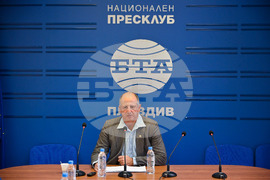 Пловдив - Национален пресклуб на БТА - пресконференция - Николай Иванов - местни избори - кандидатура