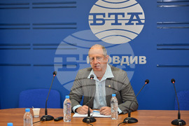 Пловдив - Национален пресклуб на БТА - пресконференция - Николай Иванов - местни избори - кандидатура