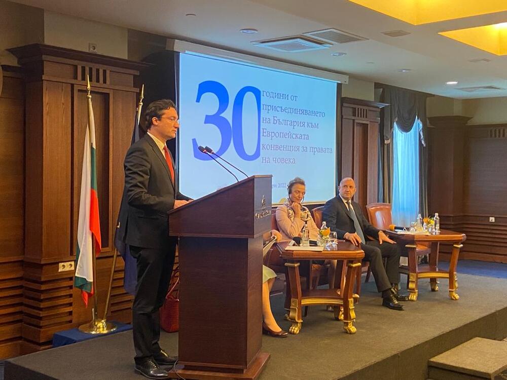 Министър Зарков: Страната ни направи цивилизационен избор преди 30 години с членството ни в Съвета на Европа