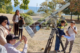Варна - частично слънчево затъмнение