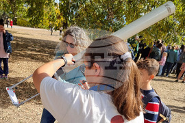 Варна - частично слънчево затъмнение