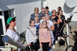 Хасково - слънчево затъмнение