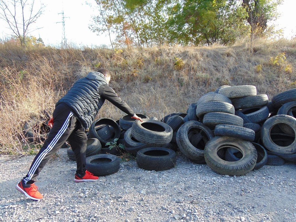 Започна събирането на излезли от употреба автомобилни гуми 