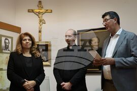 Хърватия - Илияна Йотова - посещение -  музея „Йосип Юрай Щросмайер"