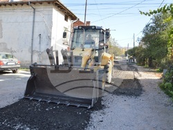 благоустрояване на улици на земна основа в кварталите на Благоевград