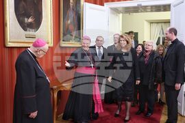 Хърватия - Илияна Йотова - архиепископ Джуро Хранич - среща