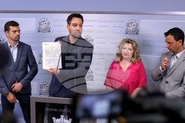 Столичен общински съвет - ПП-ДБ-СС - брифинг