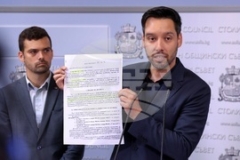 Столичен общински съвет - ПП-ДБ-СС - брифинг