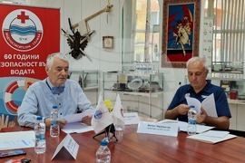 Български Червен кръст - Водноспасителната служба - пресконференция