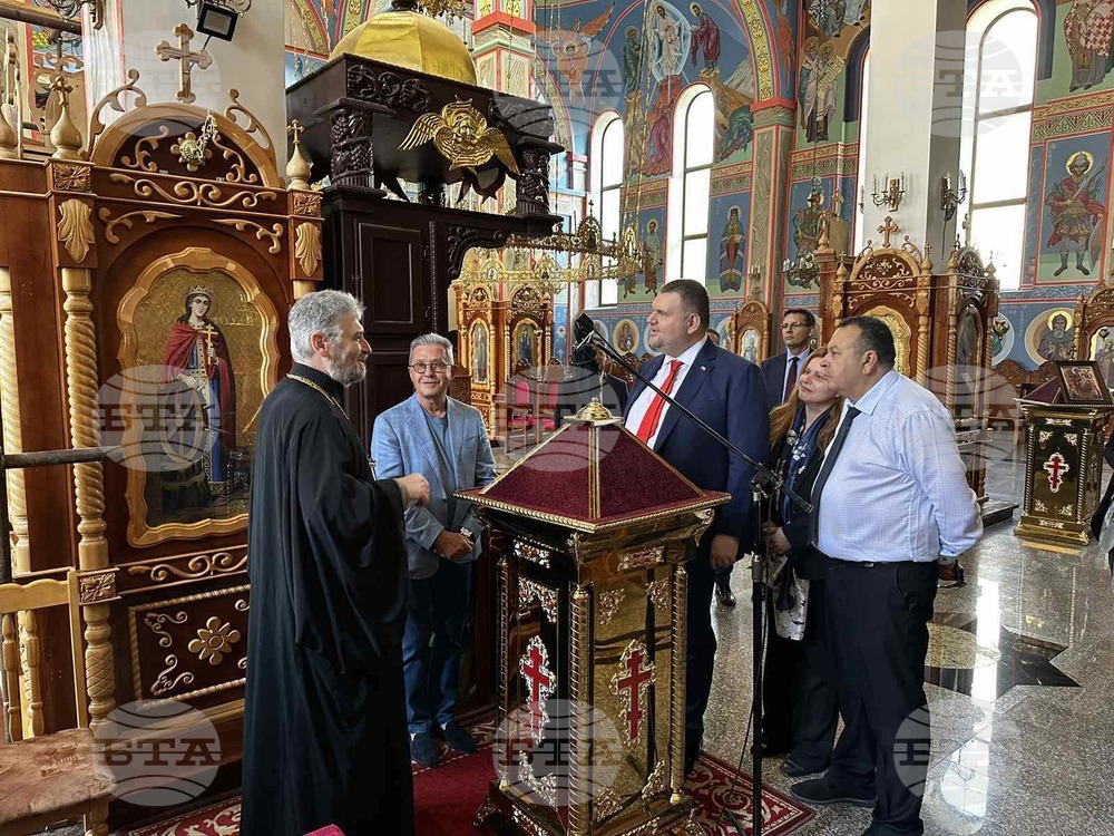 Делян Пеевски, председател на ДПС посети Шумен
