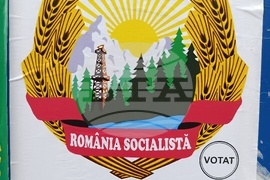 Румъния - избори - плакати - местните избори - избори за Европейски парламент