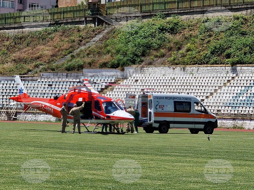 Сандански - медицински хеликоптер