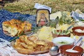 Село Търнава - жътвена кампания