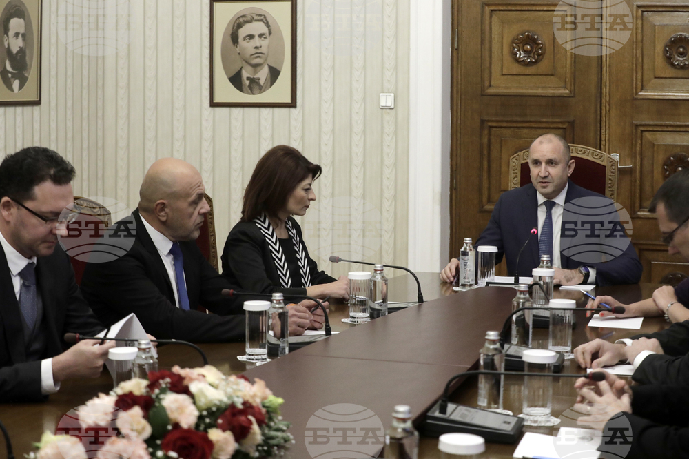 Румен Радев - ГЕРБ-СДС - консултации