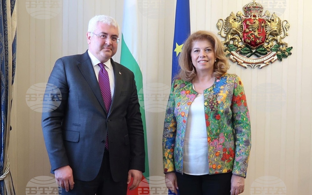 Вицепрезидент: Разширяване на културния обмен между България и Турция обсъдиха вицепрезидентът и новият турски посланик