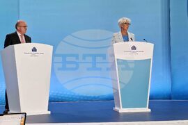 Германия - Кристин Лагард - пресконференция