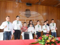 Видин - Наградиха победителите в Димитровденското математическо състезание