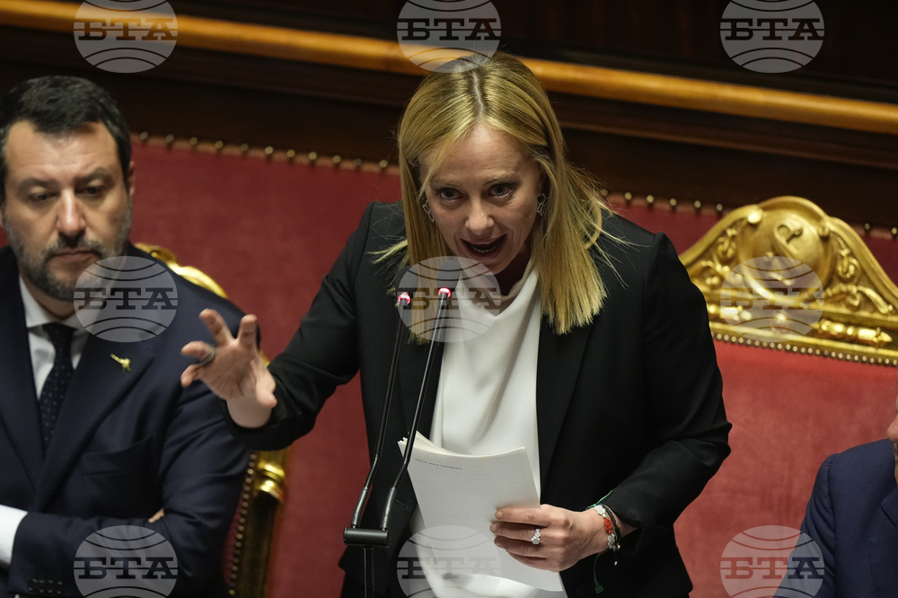 Правителството на Джорджа Мелони получи вот на доверие и в Сената