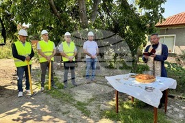 Гурково - улица - първа копка