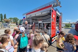 Габрово - ученици - пожарникари - обучение