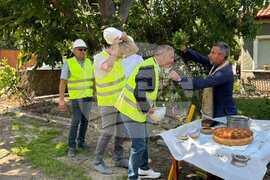 Гурково - улица - първа копка