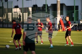 Младежки национален отбор по футбол - тренировка