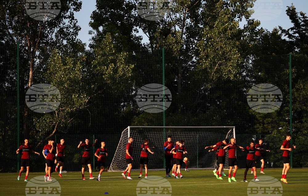 Младежки национален отбор по футбол - тренировка