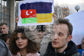 Благоевград - Американски университет в България - студенти - протест 
