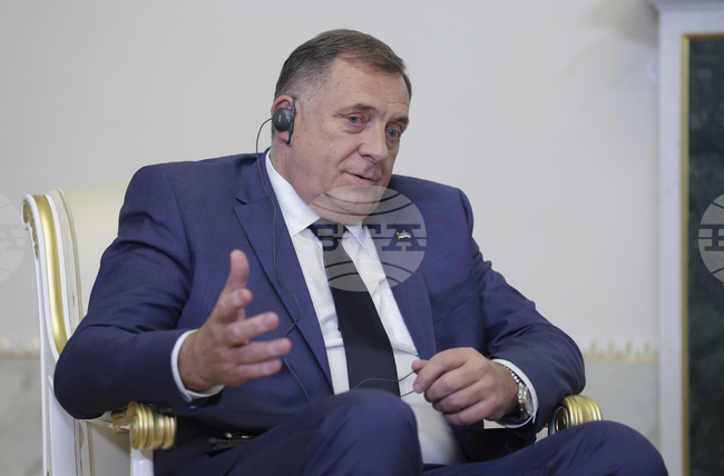 Президентът на Република Сръбска подкрепя санкциите на САЩ срещу Международния наказателен съд и ще предложа Босна да направи същото